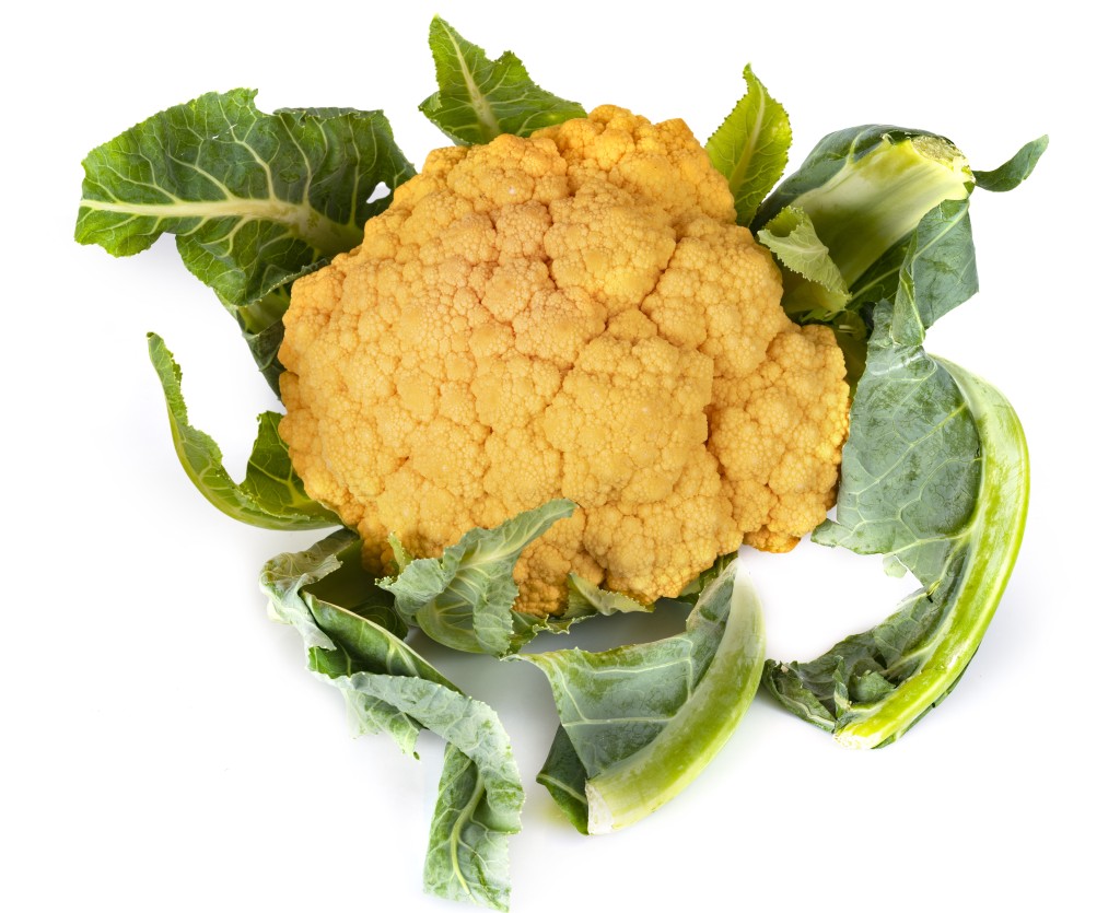 Orange cauliflower